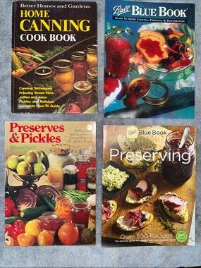 Ball Preserving, Pickling, Canning Cookbook Lot